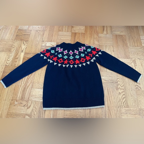 WYSE London Holly Fairisle Knit Merino Wool Sweater, Women’s Size M/L - Picture 10 of 10